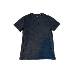 Men's ROCK & REPUBLIC Short Sleeve V-Neck T-Shirt | Black | Size - L